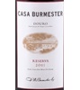 08 Casa Burmester Red Reserva (Sogevinus) 2009